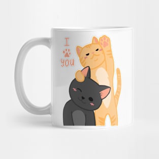 COUPLE CAT Mug